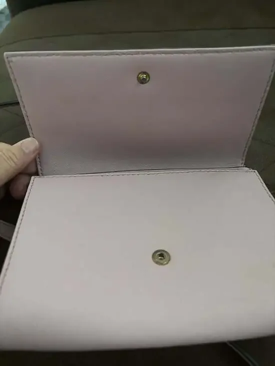 Kate Spade Cedar Street Cami Saffiano Leather Chain Crossbody Bag in Pink - Picture 5 of 10